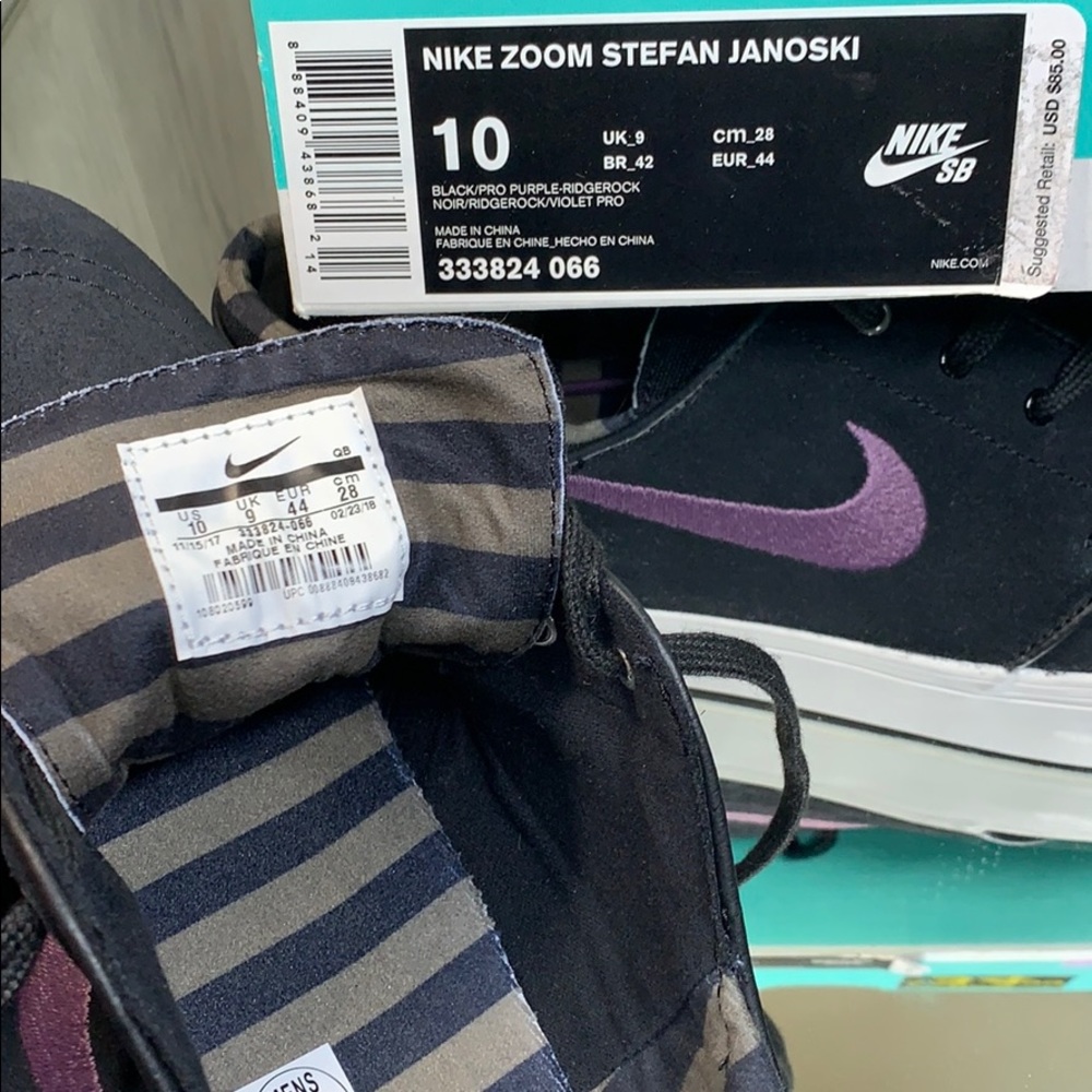 ❤️ Nike Zoom Stefan Zanoski blo/pro purple ridgero - Picture 8 of 8